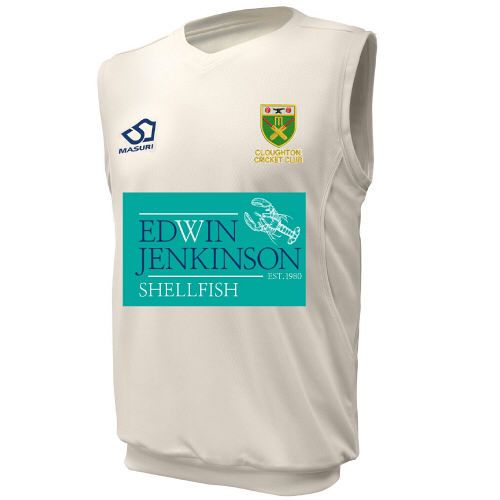 Cloughton CC Masuri Cricket Slipover  Snr