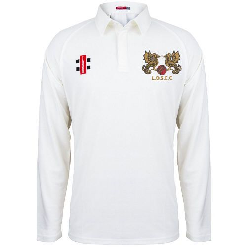 Leyton Orient CC GN Matrix Cricket Shirt L/S Snr