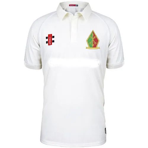 Ilford Catholic CC GN Matrix Ivory Cricket Shirt S/S Snr