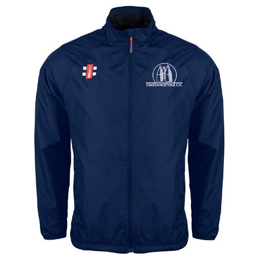 Chiddingstone CC GN Navy Velocity Rain Jacket  Snr