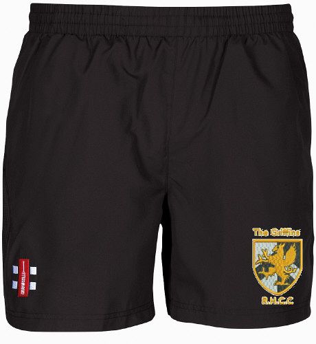 The Griffins RHCC GN Black Velocity Shorts Snr