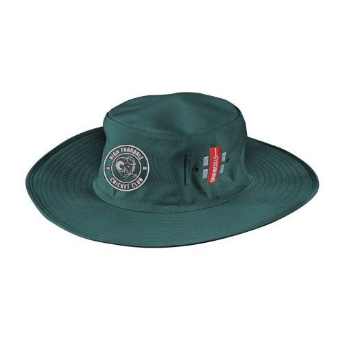 High Farndale CC GN Green Wide Brim Sun Hat
