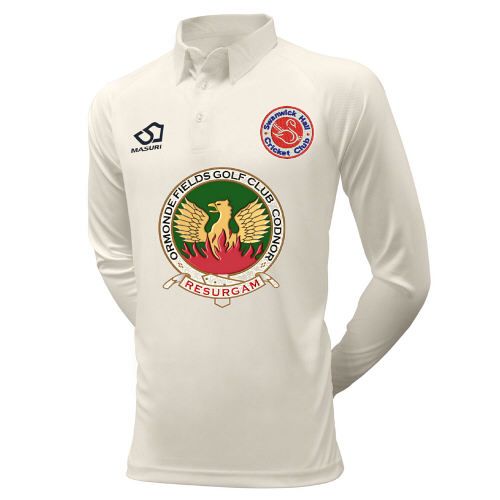 Swanwick Hall Cricket Club Masuri Cricket Playing Shirt L/S Snr