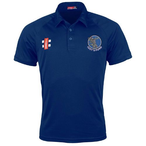 Iggy's Fund GN Navy Matrix Polo Shirt Jnr