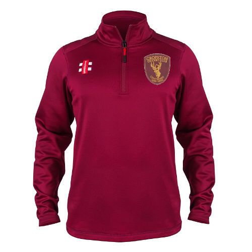 Cropston CC GN Maroon Storm Fleece  Jnr