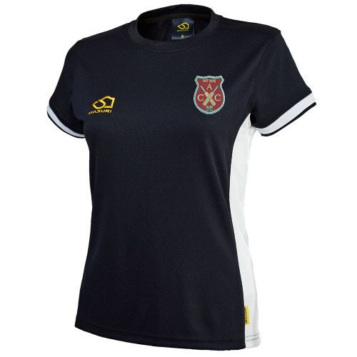 Apperknowle CC Masuri CC Training Shirt Navy/White - Womens