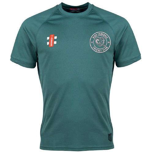 High Farndale CC GN Green Matrix TShirt  Jnr