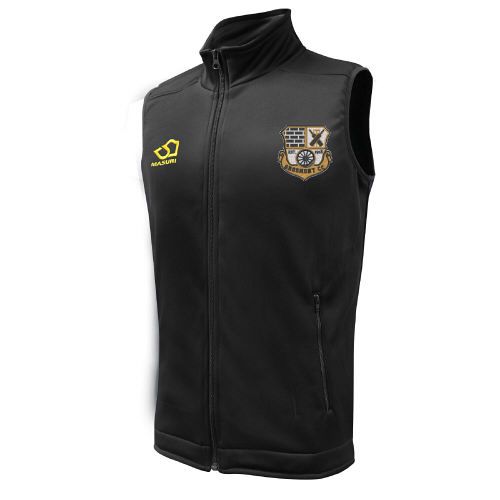 Grosmont CC Masuri Cricket Gilet Black  Snr