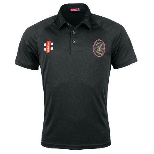 Snodland Community CC GN Black Matrix Polo Shirt Jnr