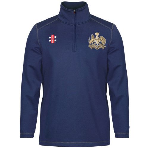 Sidney Sussex College CC GN Navy Storm Fleece  Snr