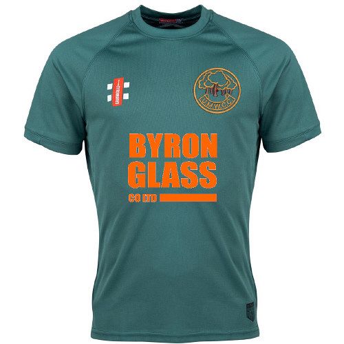 Underwood CC (Byron Glass) GN Green Matrix SS Tee Jnr