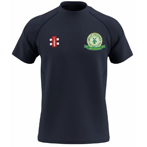 Great Chishill CC GN Navy GTS T-Shirt Jnr