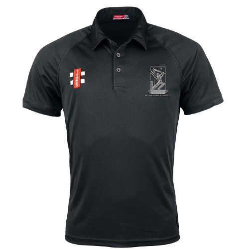 Bothamsall Exiles CC GN Black Matrix Polo Shirt  Jnr