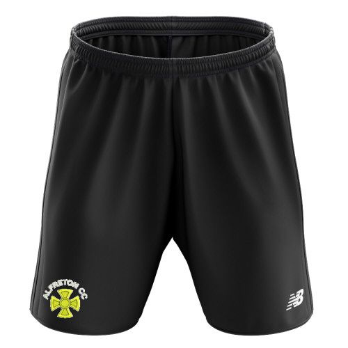 Alfreton Cricket Club New Balance Training Short Black   Jnr