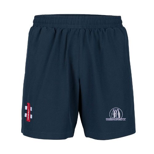 Chiddingstone CC GN Navy Velocity Shorts Jnr