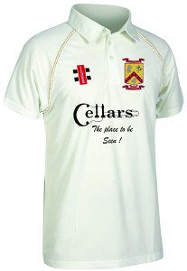 Staxton Cricket Club GN Matrix Ivory Cricket Shirt S/S Snr