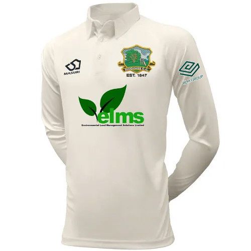 Riddings Cricket Club Masuri Cricket Playing Shirt L/S  Snr
