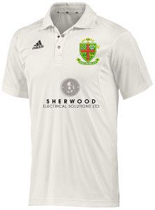 Worksop Cricket Club adidas S/S Cricket Playing Shirt Jnr