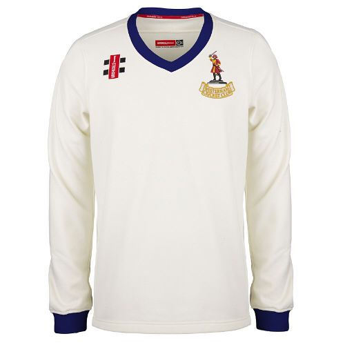 Westerham Cricket Club GN Pro Performance Navy L/S Trim Sweater Jnr