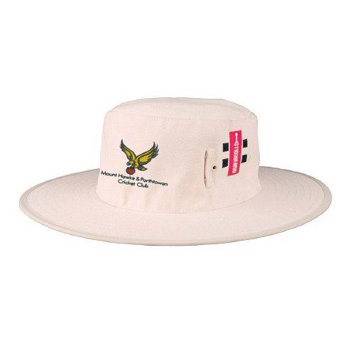 Mount Hawke CC Gray-Nicolls Cream Wide Brim Sun Hat