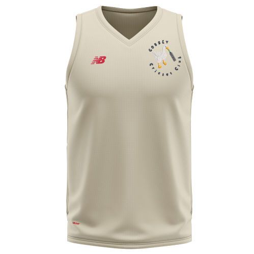 Gousey Cricket Club New Balance Sleeveless Slipover   Jnr