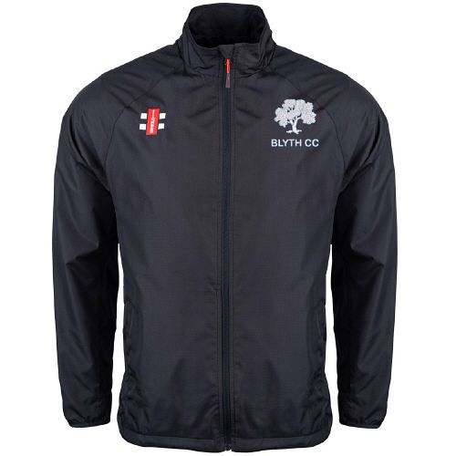 Blyth CC GN Black Velocity Rain Jacket  Jnr