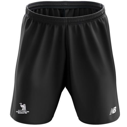 Cranborne Cricket Club New Balance Training Short Black   Jnr