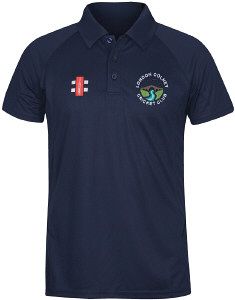 London Colney Cricket Club GN Navy Matrix Polo Shirt  Jnr