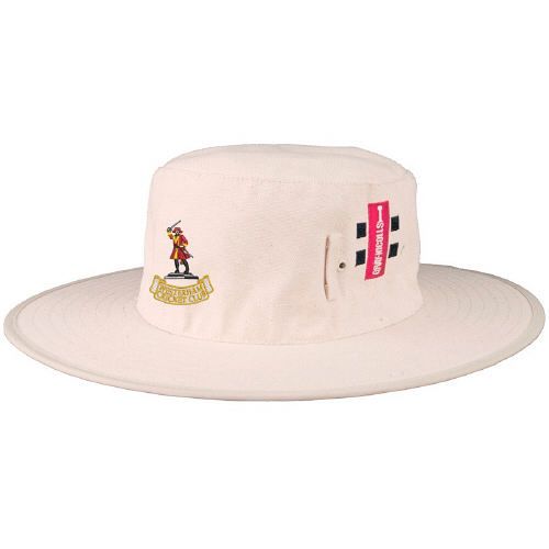 Westerham CC GN Wide Brim Sun Hat - Cream