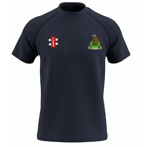 East Sutton CC GN Navy GTS T-Shirt Jnr