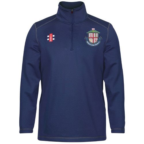 Burbage & Stoke Golding CC GN Navy Storm Fleece  Snr