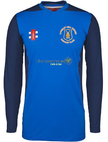 Langley Mill Cricket Club GN Pro Perf T20 L/S Shirt Navy  Jnr