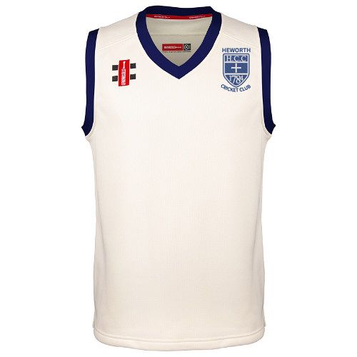 Heworth CC GN Pro Performance Navy Trim Slipover Snr
