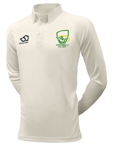 Copthorne CC Masuri Cricket Playing Shirt L/S  Snr