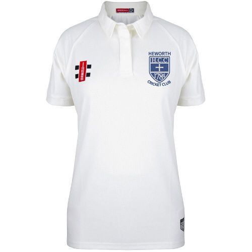 Heworth CC GN Matrix Ivory Cricket Shirt S/S Womens