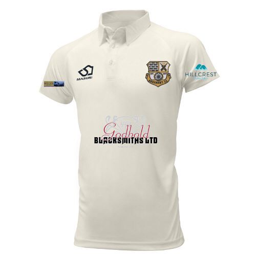 Grosmont CC Masuri Cricket Playing Shirt S/S  Jnr