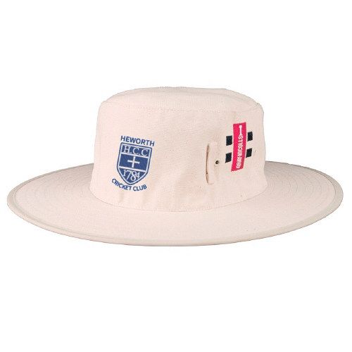 Heworth Cricket Club GN Cream Wide Brim Sun Hat