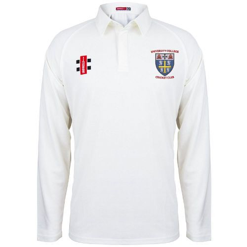 University College CC GN Matrix Cricket Shirt L/S Snr