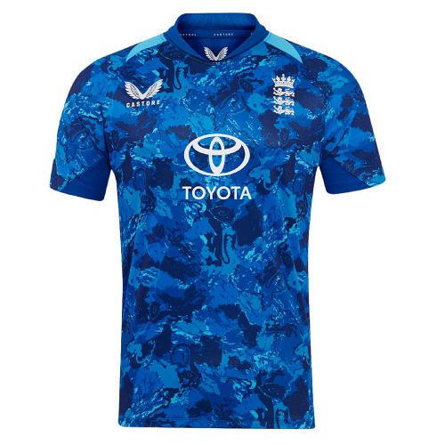 2025 England Castore ODI Cricket Shirt Snr front