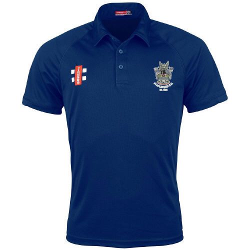 Stapleford CC GN Navy Matrix Polo Shirt  Snr