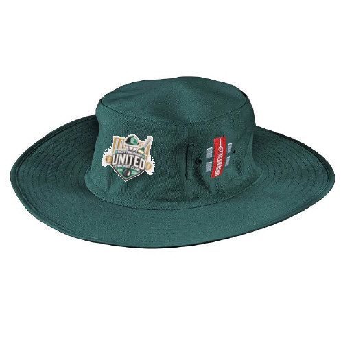 Nottingham Utd CC GN Wide Brim Sun Hat Green