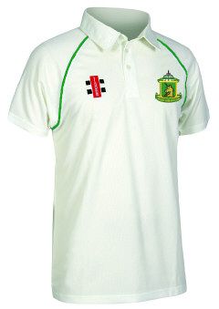 Butterley United Cricket Club GN Matrix Green Cricket Shirt S/S Jnr