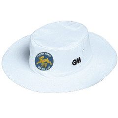 Flemish Giants Cricket Club G&M Wide Brim Sun Hat White