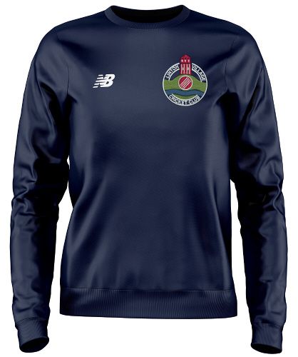 New Balance Cricket Teamwear  Training Sweater Navy  Jnr