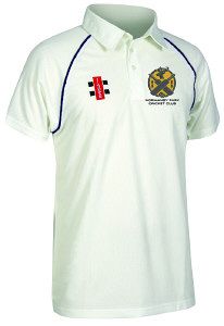 Normanby Park Cricket Club GN Matrix Navy Cricket Shirt S/S Jnr
