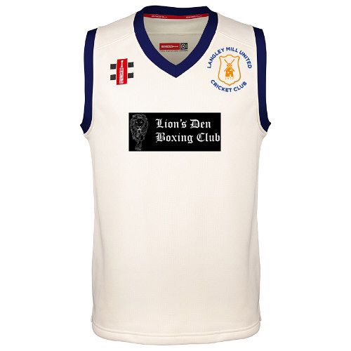 Langley Mill Cricket Club GN Pro Performance Navy Slipover Snr