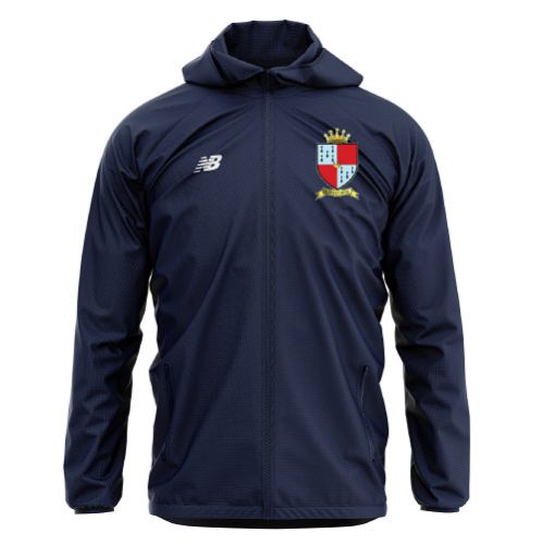 Elvaston Cricket Club New Balance Rain Jacket Navy  Snr