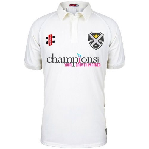 Soar Valley CC GN Matrix Ivory Cricket Shirt S/S Jnr