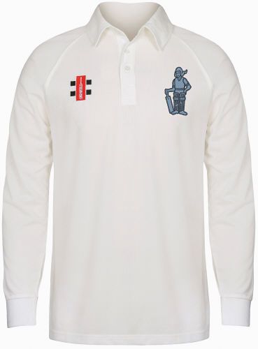 Pixie Cricket Club GN Matrix Cricket Shirt L/S Jnr