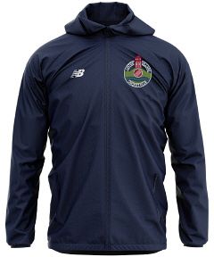 Linton Village Cricket Club New Balance Rain Jacket Navy  Jnr